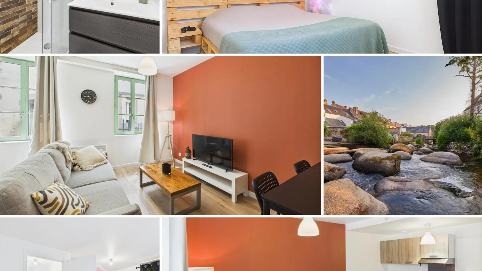 Logement De Caractere En Haute Ville De 캉페흘르 프랑스